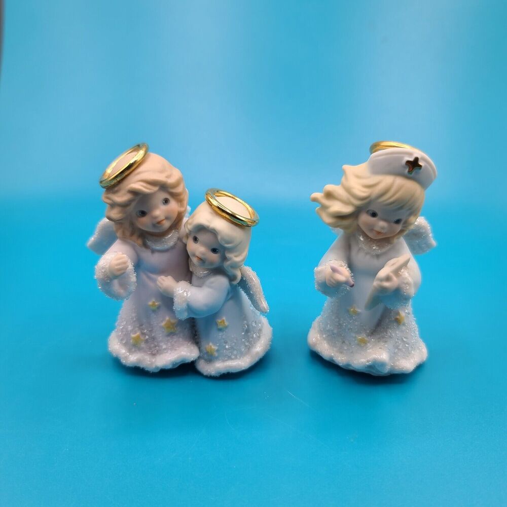 Enesco Angels Lot of 2 Vintage 1996 Nurse Friends
